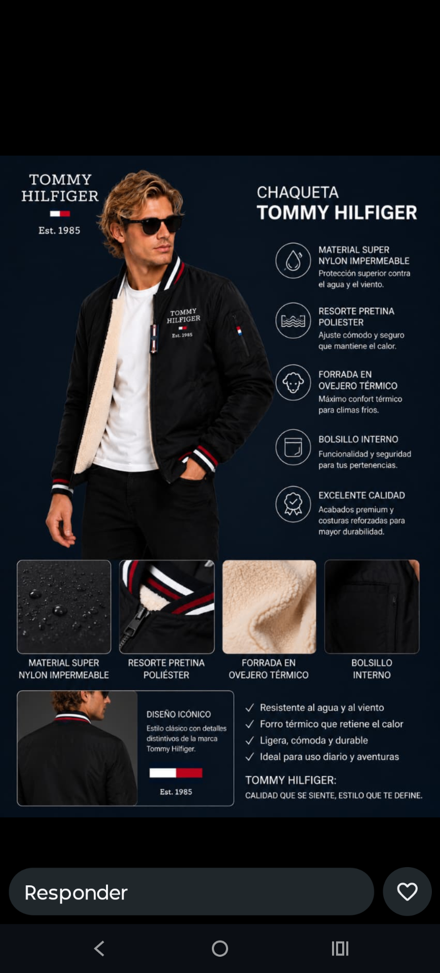Chaqueta Tommy Hilfiger Est.1985