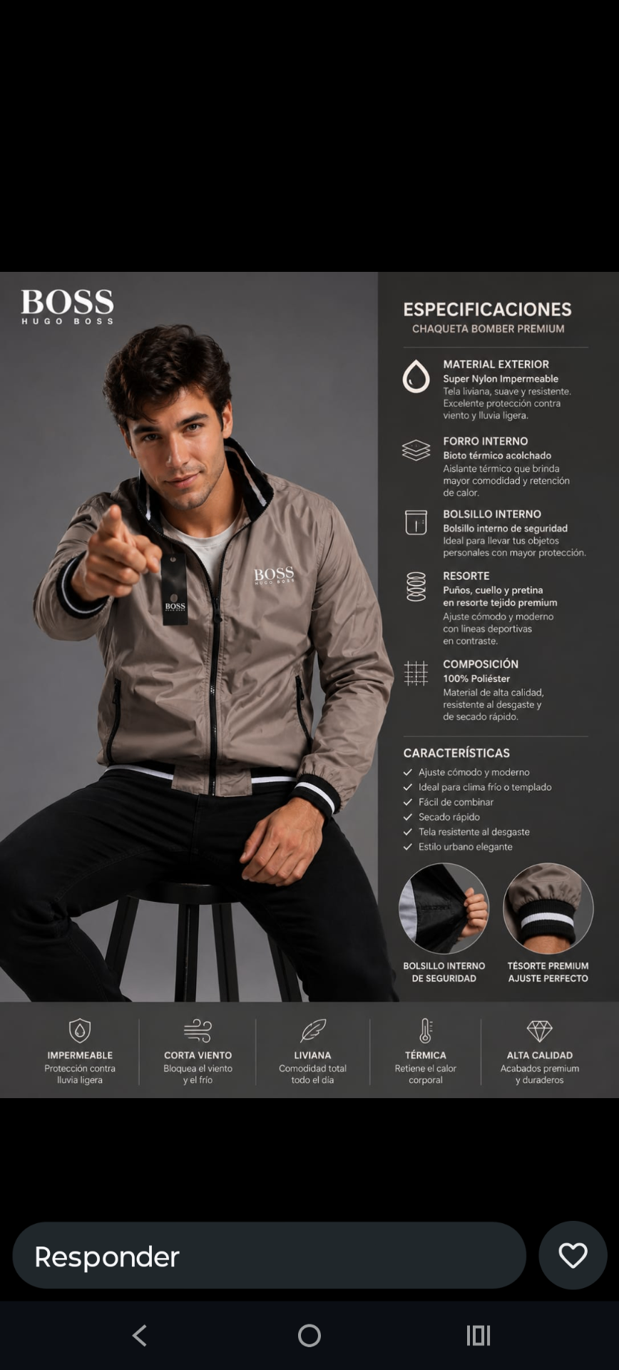Bomber Luxury Feel · Hugo Boss